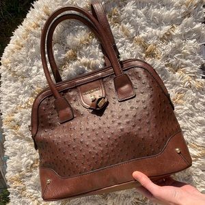 Lark Leather Dome Satchel